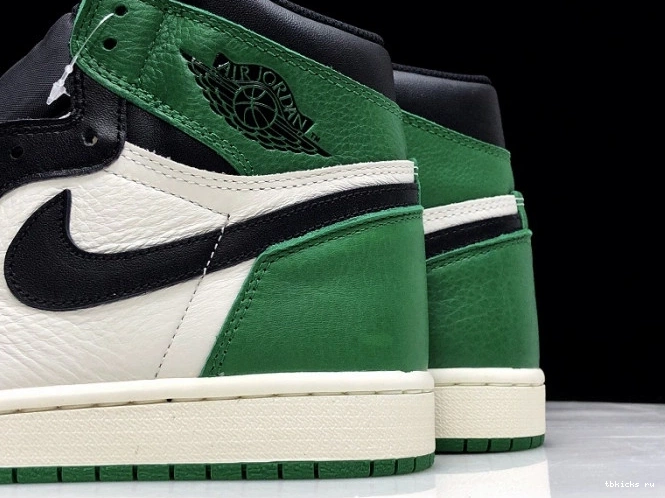 Cheap TB Pine NRG High Air 1 555088-302 Sail-Black Jordan Green OG 0723